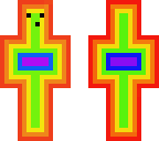 rainbow man