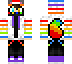 rainbow wolf