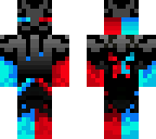 red and blue enderman