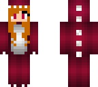 red dino girl
