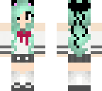 school girl with edit