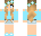 sky blue girl