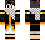 tsuna black hair