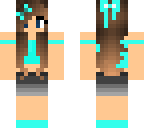 turquoise girl