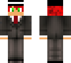 tuxedo red head