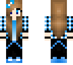 awesome blue girl