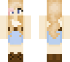 blonde dress girl