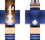 blue bunny girl