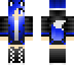 blue fox girl