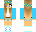 blue girl