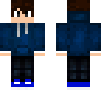 blue hooded boy