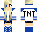 blue tnt girl