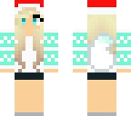 christmas wolf girl
