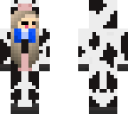 cow with bowtie