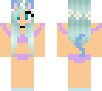 cute beach kitty girl