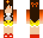 cute orange girl