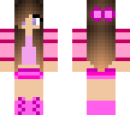 cute pink girl