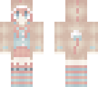 cute pink hair girl