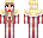 derpy popcorn girl