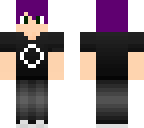 dinof purple hair