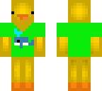duck with whale t-shirt