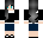 edited black hair base