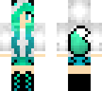 girl wolf blue