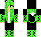 greean fox girl