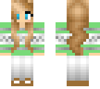minty cute girl