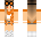 orange scarf