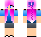 pink blue girl