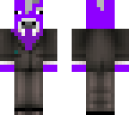 purple cow with a tie