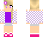 purple crop top