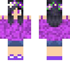 purple girl