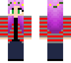 purple hair girl and hex1318