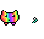 rainbow cat 2d