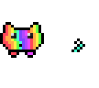 rainbow cat