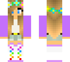 rainbow girl