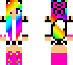 rainbow girl