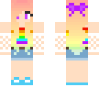 rainbow girl