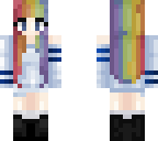 rainbow girl