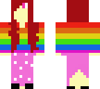 rainbow poptart girl
