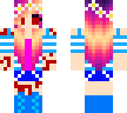 scare rainbow girl