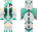 teal and silver dragon