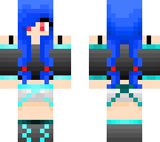 yuno with blue hair