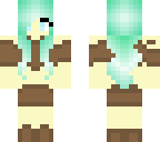 blue elf girl