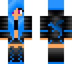 blue girl
