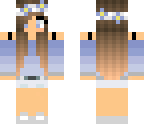 blue girl
