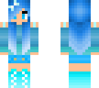 blue girl