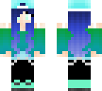 blue girl